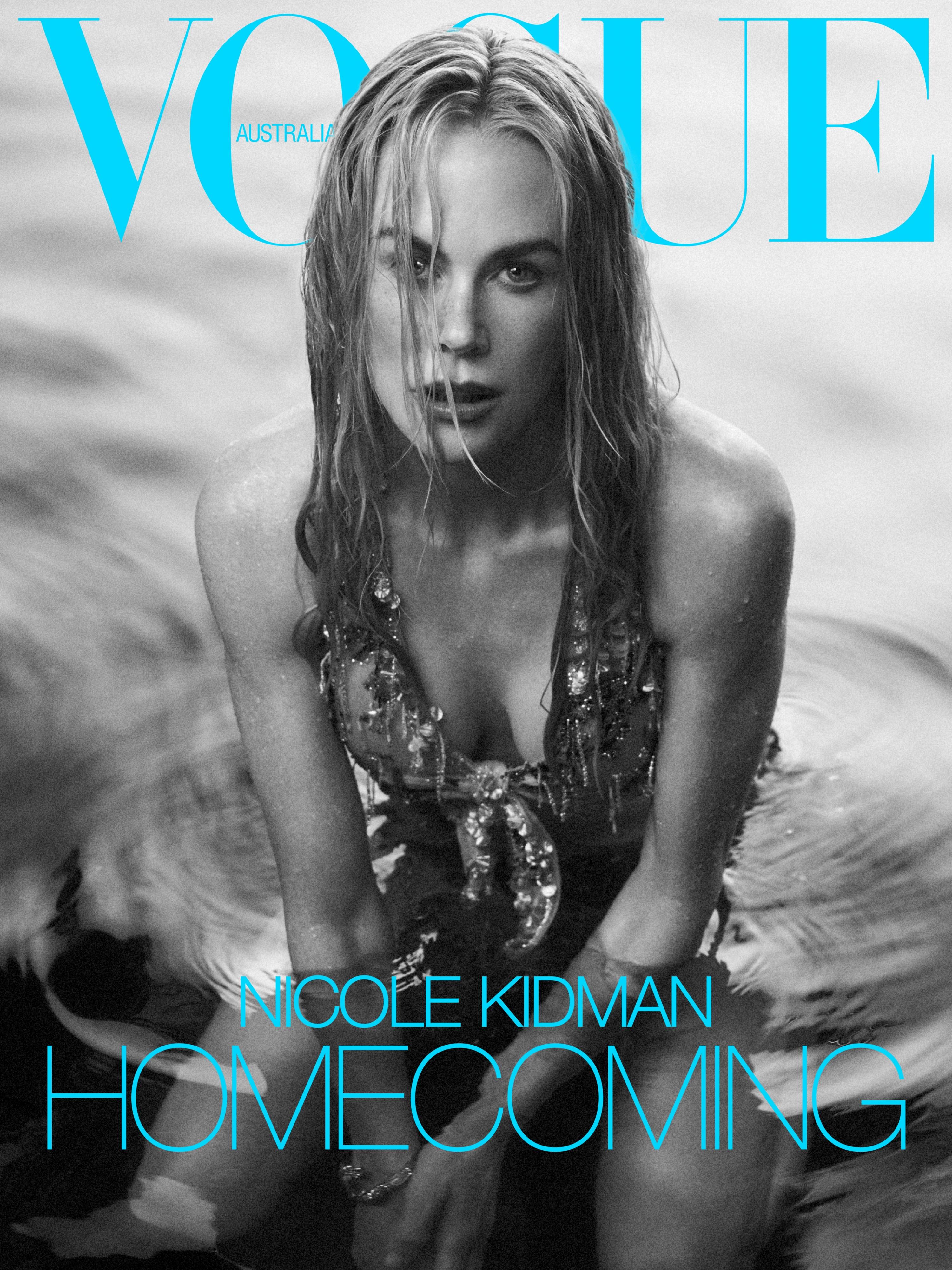 Ніколь Кідман знялася для Vogue у бюстгальтері Chanel і блискучих джинсах